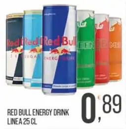 Cash pro Red Bull Energy Drink Linea 25 Cl offerta