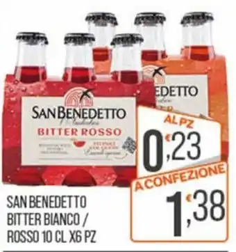 Cash pro San Benedetto Bitter Rosso offerta