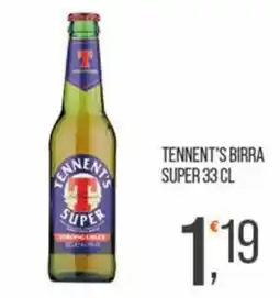 Cash pro Tennent's birra super offerta