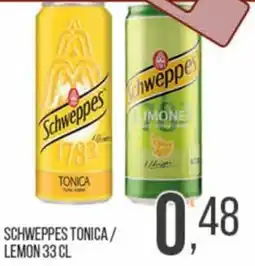 Cash pro Schweppes Tonica / Lemon offerta