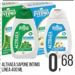 Cash pro Althaea sapone intimo offerta
