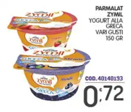 Eurocash Parmalat Zymil Yogurt alla Greca offerta