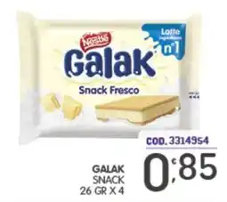 Eurocash Galak Snack Fresco offerta