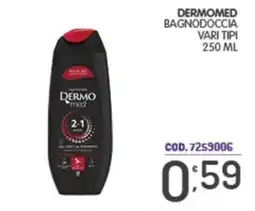 Eurocash Dermomed bagnodoccia vari tipi offerta
