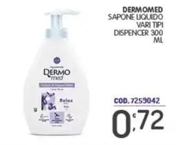 Eurocash Dermomed sapone liquido relax offerta