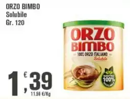 Conté Supermercati Orzo Bimbo solubile offerta