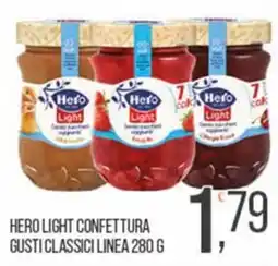 Cash pro Hero Light confettura gusti classici offerta
