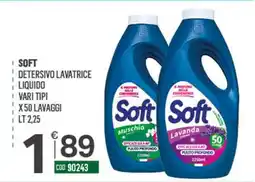 Tutto Risparmio Cash&Carry Soft detergente lavatrice liquido offerta