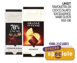 Eurocash Lindt Tavoletta di cioccolato Excellence offerta
