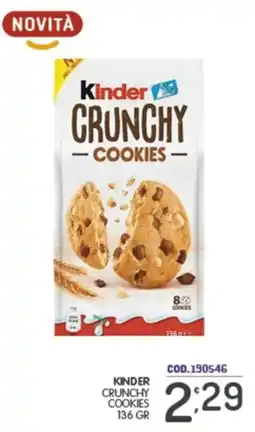 Eurocash Kinder Crunchy Cookies offerta