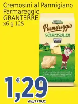Market Ingross Cremosini al Parmigiano Parmareggio Granterre offerta