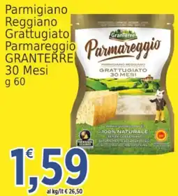 Market Ingross Parmareggio Parmigiano Reggiano Grattugiato offerta