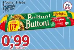 Market Ingross Buitoni Sfoglia Brisée Rotonda offerta