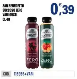 Adhoc San Benedetto Succoso Zero offerta