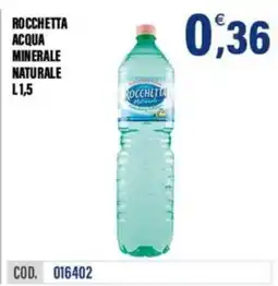 Adhoc Acqua minerale naturale Rocchetta offerta