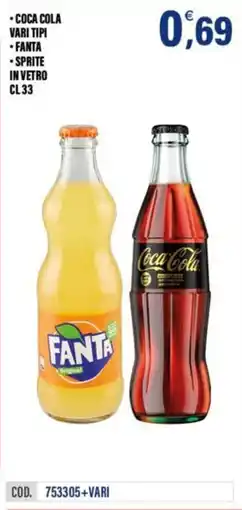 Adhoc Fanta Coca Cola offerta