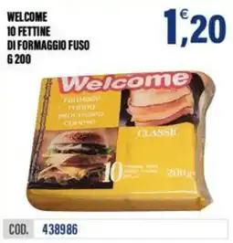 Adhoc Welcome formaggio fuso classic offerta