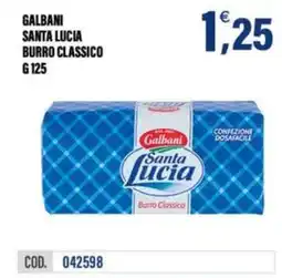 Adhoc Galbani Santa Lucia Burro Classico offerta