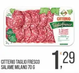 Cash pro Citterio taglio fresco salame milano offerta
