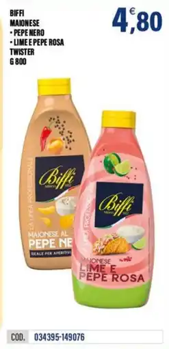 Adhoc Biffi maionese pepe nero offerta
