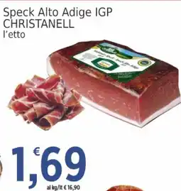 Market Ingross Speck Alto Adige IGP CHRISTANELL offerta