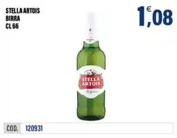 Adhoc Stella Artois birra offerta