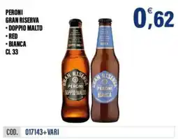 Adhoc Peroni Gran Riserva offerta