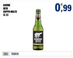 Adhoc Bjørne beer doppio malto offerta