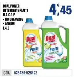 Adhoc Dual Power detergente piatti offerta