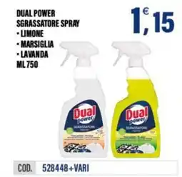 Adhoc Dual power sgrassatore spray offerta