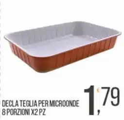 Cash pro Decla teglia per microonde offerta