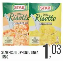 Cash pro Star risotto pronto linea offerta