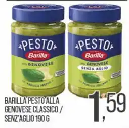 Cash pro Barilla pesto alla genovese classico offerta