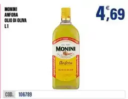 Adhoc Monini Anfora olio di oliva offerta