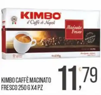 Cash pro Kimbo caffè macinato fresco offerta