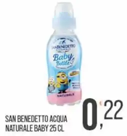 Cash pro San Benedetto acqua naturale baby offerta