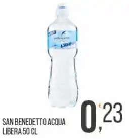 Cash pro San Benedetto acqua libera offerta