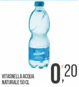 Cash pro Vitasnella acqua naturale offerta