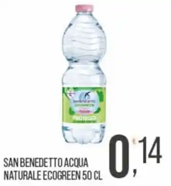Cash pro San Benedetto acqua naturale ecogreen offerta