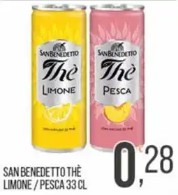 Cash pro San Benedetto Thè Limone / Pesca offerta