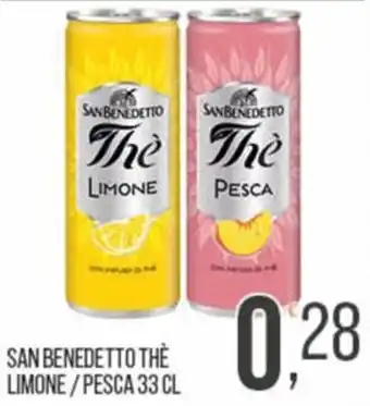Cash pro San Benedetto Thè Limone / Pesca offerta