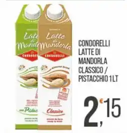 Cash pro Latte di Mandorla Condorelli offerta