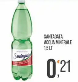 Cash pro Santagata acqua minerale offerta