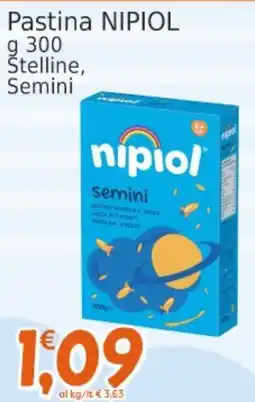 Market Ingross Pastina Nipiol Semini offerta