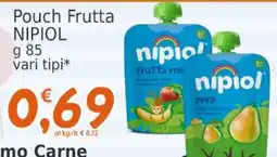 Market Ingross Pouch Frutta Nipiol offerta
