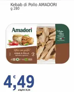 Market Ingross Kebab di Pollo Amadori offerta