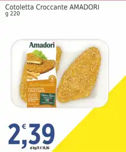Market Ingross Cotoletta Croccante Amadori offerta
