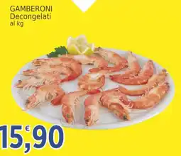 Market Ingross Gamberoni Decongelati offerta