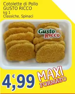 Market Ingross Cotolette di Pollo Gusto Ricco offerta