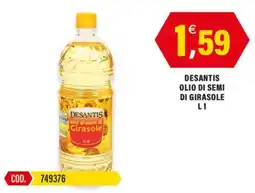 Adhoc Desantis olio di semi di girasole offerta